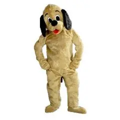 Billig maskot - Brun hund - Maskotter