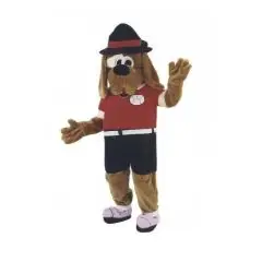 Hund med tøj maskot - Maskotter