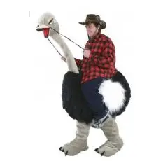 struds maskot - Maskotter du sidder på