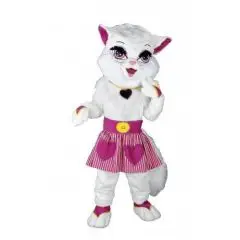 Pige katte maskot - Katte tama