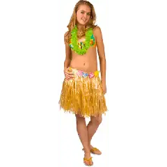 Hawaiiskørter - natur - 45 cm. - Hawaii drenge-tema