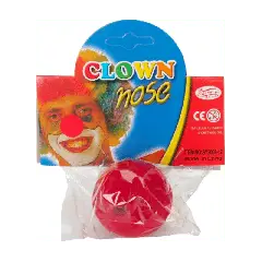 Plastik klovne næse - Blandet tilbehør til kostumer