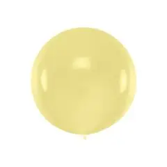 Kæmpe cream farvet ballon - 36" - Ivory-tema