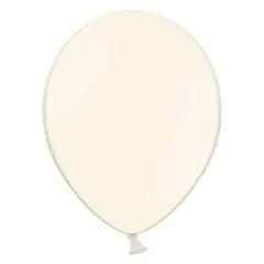 Cream farvet balloner - 10 stk. - Ivory-tema