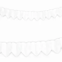 Mini hvide hjerter banner - Mini-banner