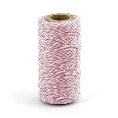 BOMULDSSNOR - PINK - 50M. - Bomuldssnor