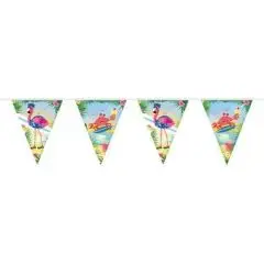 Flamingo flagbanner - 10 meter - Flamingo-tema