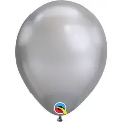 Sølv chrom balloner - 50 stk. - Ballonopsendelse
