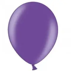 Metallic lilla balloner - 50 stk. - 50 stk. poser - Billige balloner