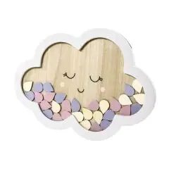 TRÆ GÆSTEBOG - SKY - Gæstebog til bryllup