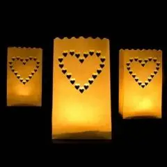 Lysposer med hjerte - Lysposer