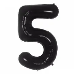 80 CM - BALLONTAL - SORT 5 TAL - Sorte ballontal