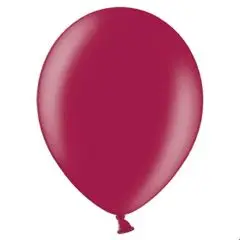 METALLIC MAROON BALLONER - 100 STK. - Metallic-balloner