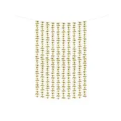 Guld blomster baggrund - 100x210cm - Glimmer indgang