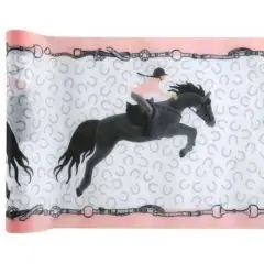 Bordløber med heste tema - Heste fødselsdag