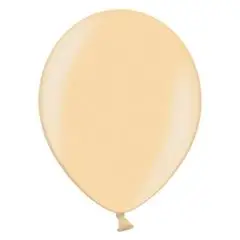 Metallic Lys orange balloner - 10 STK. - 10 stk. poser - Billige balloner