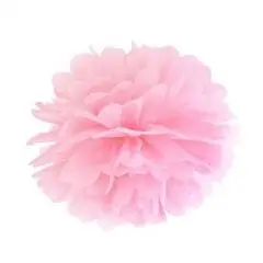 pompom i rosa 25 cm. - Prinsesse-tema