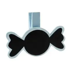 Mini klemmer - bolcher himmelblå - 6 stk. - Små klemmer