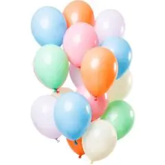 Pastel balloner - 15 stk - Ballon buketter