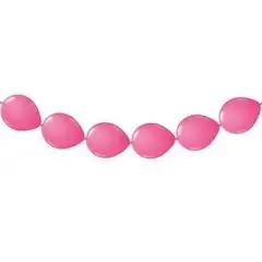 Pink link / kædeballoner - Hello Kitty-tema