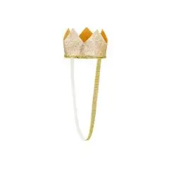 Crown - Gold - 8,5 cm - Prinsesse-tema