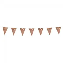 MINI BANNER ROSE GOLD - 3 METER - Mini-banner