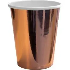 Rose Gold kopper - 8 stk. - Kobberbryllup