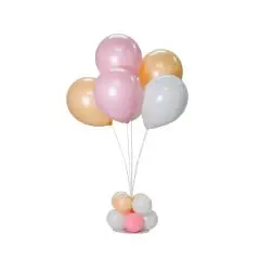 Ballonstativ til 6 balloner - Babyshower