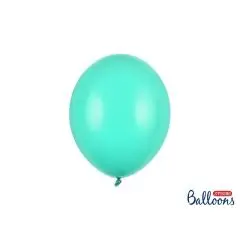 MINT BALLONER - 27CM - 50 STK. - Turkis-tema