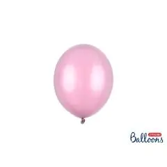 METALLIC PINK BALLONER 5" - 100 STK. - Små balloner 5" (12cm)