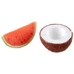 Bordkortholder Cocktail - 2 stk. - Hawaii-tema