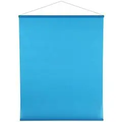 Turkis vægbanner - 60 cm x 12 meter - 5 stk. - Turkis-tema