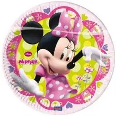 Minni mouse tallerkner - 1 - Minnie Mouse-tema