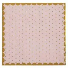 Lyserøde servietter - 10 stk. - Lyserød