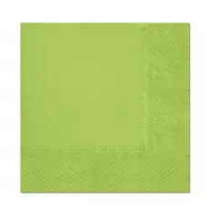 Servietter - Lys neon grøn - Grønne servietter