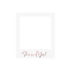 Foto Ramme - Polterabend - Foto props til brylluppet.