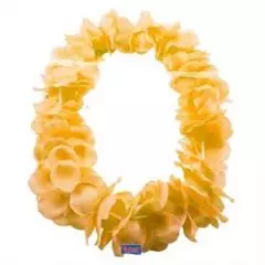 Hawaii krans - Luksus orange - Halloween