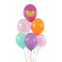 Ballon - You Rock - 6 stk - Balloner med prikker