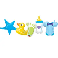BABYBOY BALLON GUIRLANDE - 104 CM - Ballon-tekst