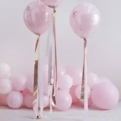Ballonhale - rose gold/pink - 3 stk. - Ballonbånd