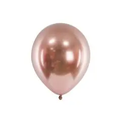 Metallic Rose Gold - 10 stk. - 30 cm. - Metallic-balloner