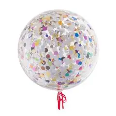Ballon - Mix Konfetti - 45 cm - Konfetti-balloner