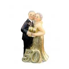 Bryllupsfigur - Guldbryllup - Bryllupsfigurer