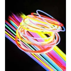 Knæklys - 25 stk. - mix farvet - Knæklys