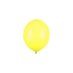 Pastel Lemon balloner - 100 stk - 12 cm. - Gul-tema