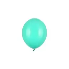 Pastel grøn balloner - 100 stk - 12 cm. - Grøn-tema