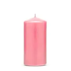 PINK BLOKLYS - 12 CM. - Bloklys