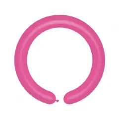 Figur Balloner - Mørke Pink - 100 stk - Hot Pink-tema