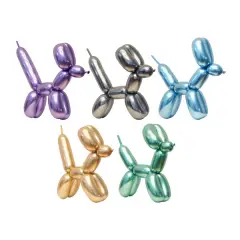 Figur Balloner - shiny - 50 Stk - Ballondyr