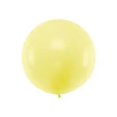 Kæmpe Lys Gul Ballon - 36" - Gul-tema